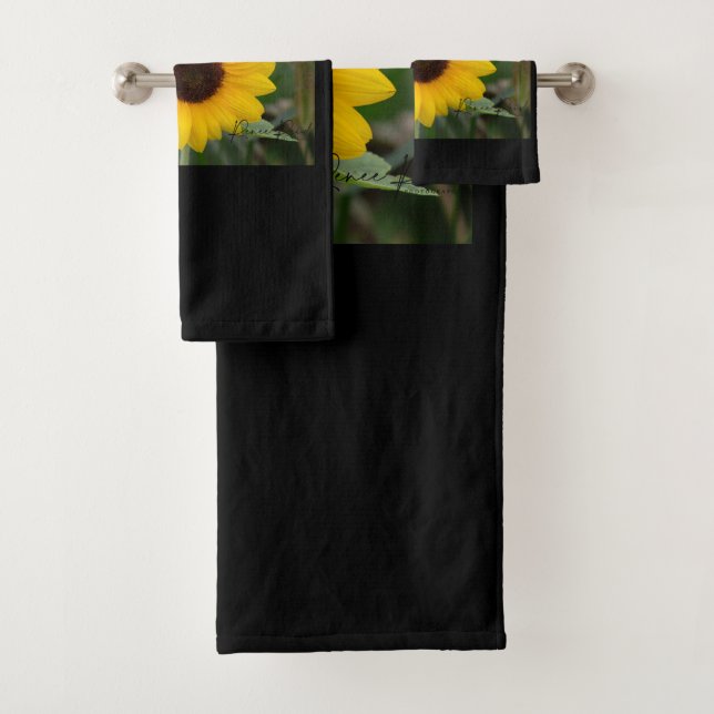 Sunflower Towel (Insitu)