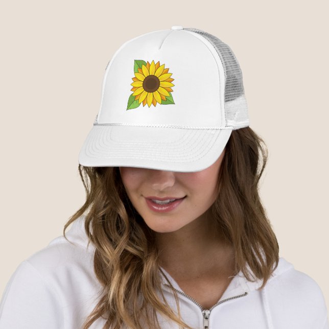 Sunflower Trucker Hat (In Situ)