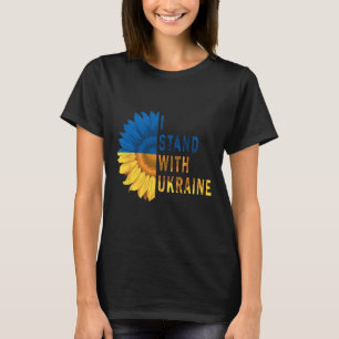 Sunflower Ukraine Flag Shirts I Stand With Ukraine