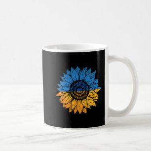 Sunflower Ukraine Ukrainian Flag Stand With Ukrain Coffee Mug