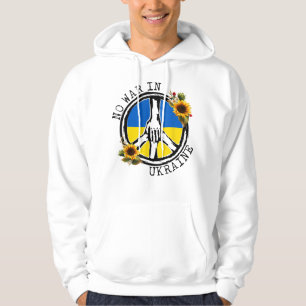 Sunflower Ukrainian Flag No War In Ukraine Ukraine Hoodie