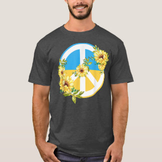 Sunflower Ukrainian Ukraine Flag Ukraine Peace Hip T-Shirt