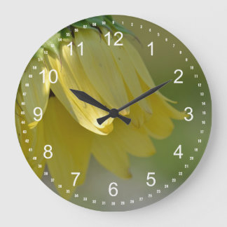 Sunflower Unique Large Clock