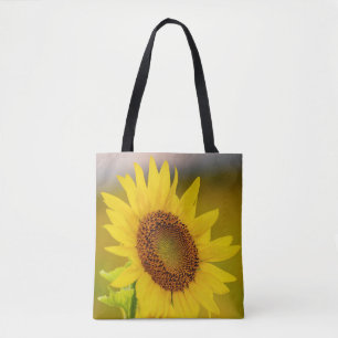 Sunflower Up Close  Tote Bag