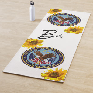 Sunflower Veteran Yoga Mat