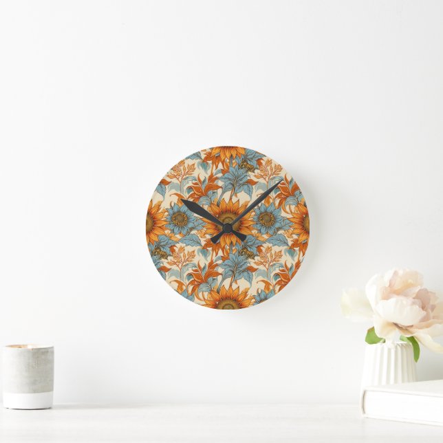 Sunflower Wall Clock (Home)