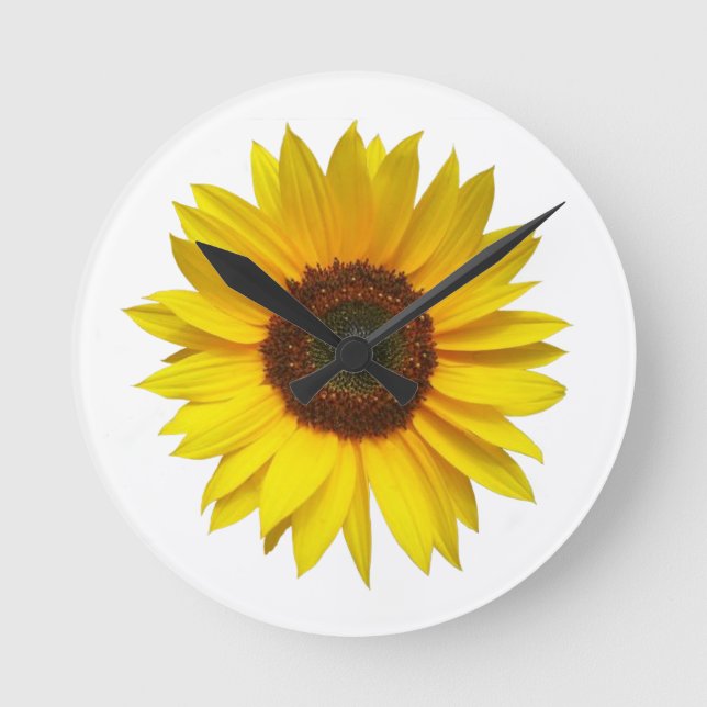 Sunflower Wall Clock (Front)