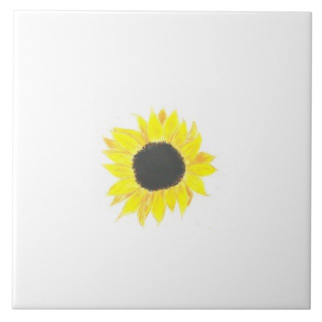 Sunflower Wall Tile (Front)