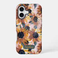 Sunflower Watercolor Design