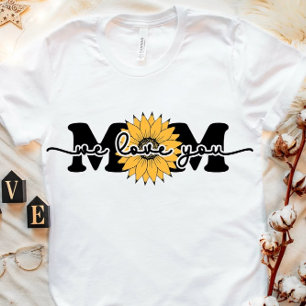 Sunflower “We Love You Mom” Tee