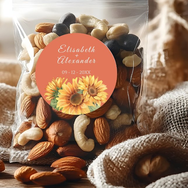 Sunflower Wedding Sticker (Creator Uploaded)