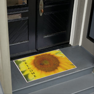 Sunflower Welcome Doormat