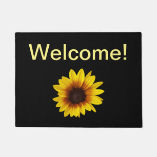 Sunflower Welcome Mat