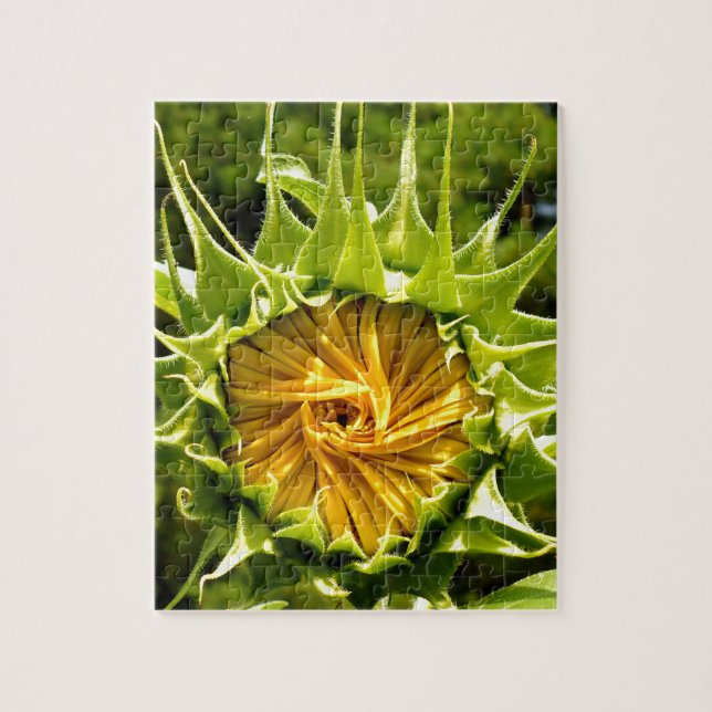 Sunflower Whirl Jigsaw Puzzle (Vertical)