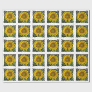 Sunflower Wrapping Paper