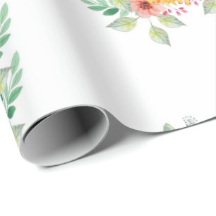 Sunflower wrapping paper