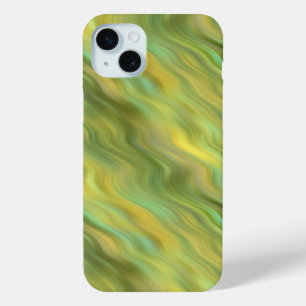 Sunflower Yellow Wavy Texture iPhone 15 Mini Case