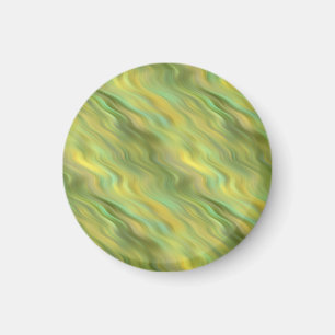 Sunflower Yellow Wavy Texture Magnet