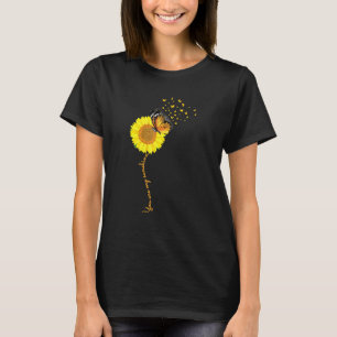 Sunflower You Are My Sunshine Butterflies Mom T-Shirt