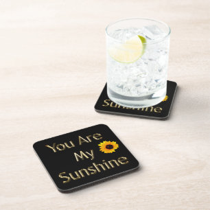 Sunflower You Are My Sunshine, Coaster