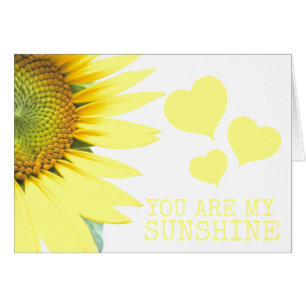 Sunflower You are my Sunshine Cute Valentine's Day