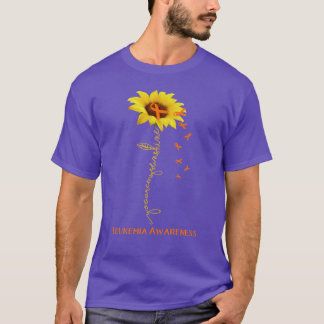 Sunflower You Are My Sunshine Leukaemia Awareness  T-Shirt