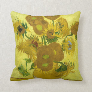 Sunflowers, 1889 cushion