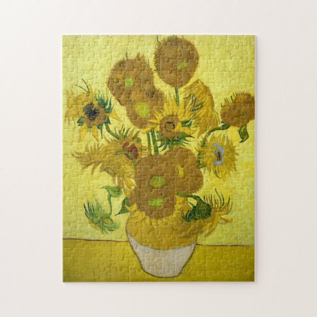 Sunflowers, 1889 jigsaw puzzle (Vertical)