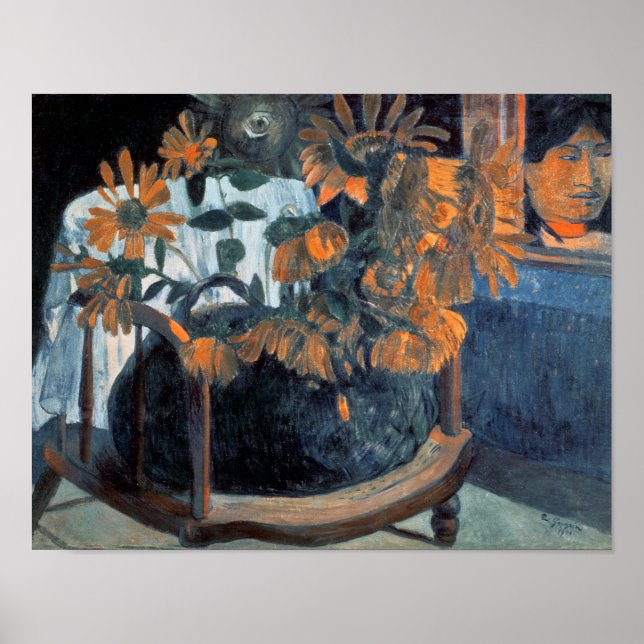 Sunflowers, 1901 poster (Front)