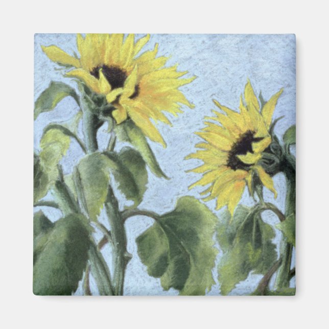 Sunflowers 1996 magnet (Front)
