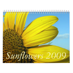 Sunflowers 2009 calendar