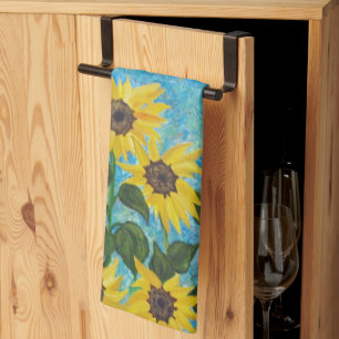 Sunflowers#3 - A Kitchen Towel