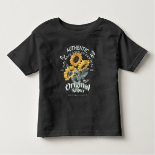 Sunflowers and Butterflies Graphic Toddler T-Shirt