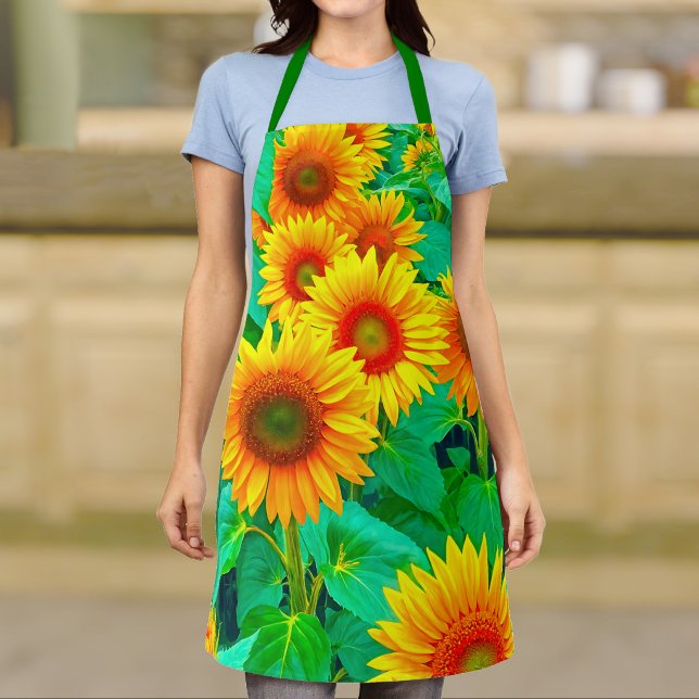 Sunflowers Apron (Creator Uploaded)