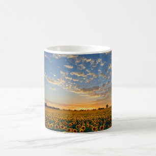 Sunflowers at Sunset Coffee Mug