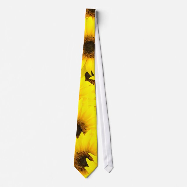 Sunflowers background tie (Front)