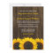 Sunflowers Barn Wood Wedding