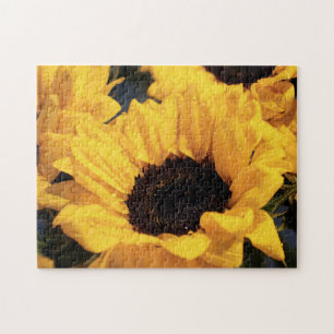 Sunflowers Botanical Beauty Jigsaw Puzzle