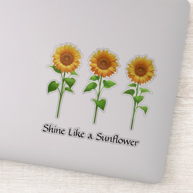 Sunflowers (bright) - Shine Like a Sunflower (Detail)