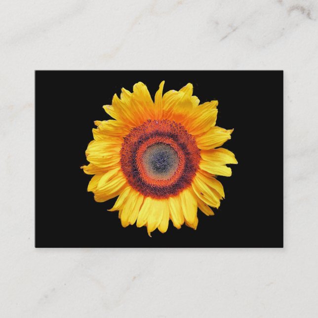 SUNFLOWERS BUSINESS CARD (Front)
