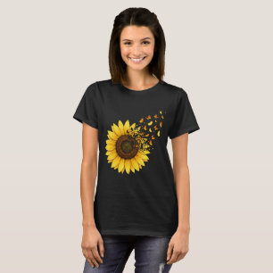 Sunflowers Butterflies T-Shirt