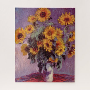 Sunflowers by Claude Monet Jigsaw Puzzle