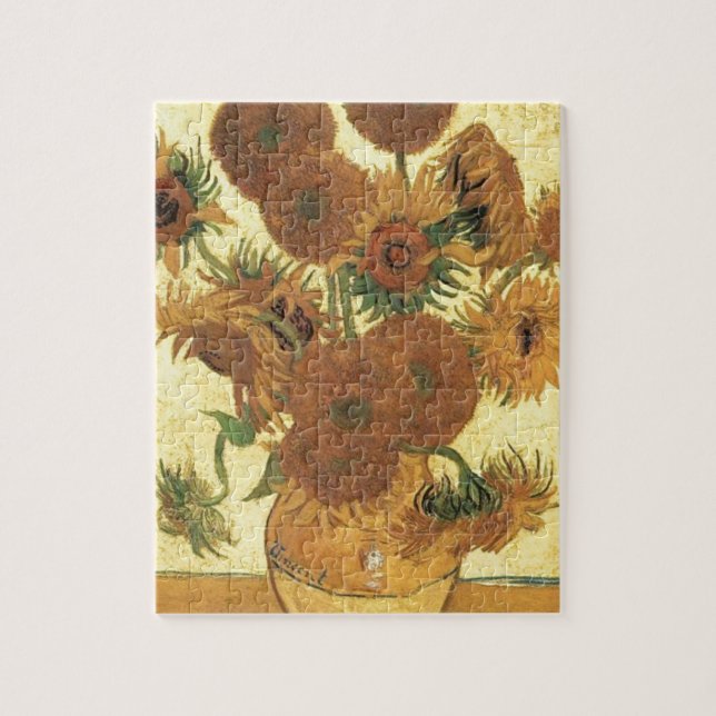 Sunflowers by Van Gogh Jigsaw Puzzle (Vertical)