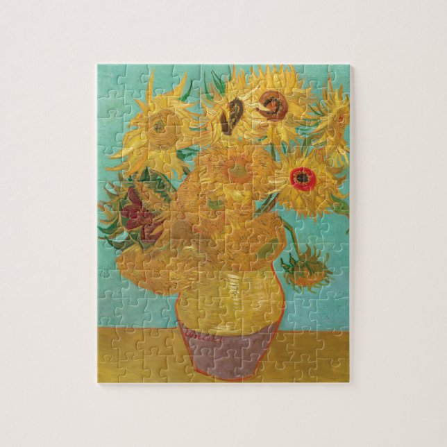 Sunflowers by Van Gogh Jigsaw Puzzle (Vertical)
