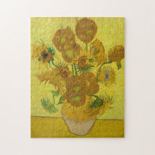 Sunflowers by Van Gogh Painting Art Jigsaw Puzzle