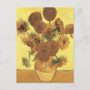 Sunflowers by Van Gogh Postcard