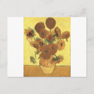 Sunflowers by Van Gogh Postcard