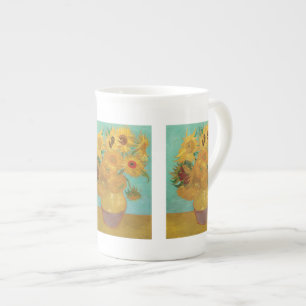 Sunflowers by Vincent Van Gogh Bone China Mug
