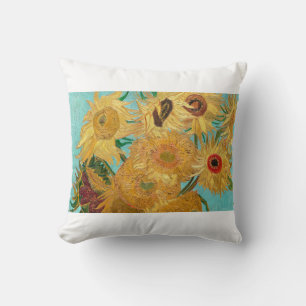 Sunflowers by Vincent van Gogh Cushion