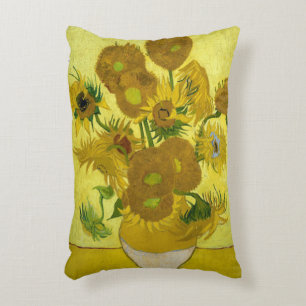 Sunflowers by Vincent Van Gogh Decorative Cushion